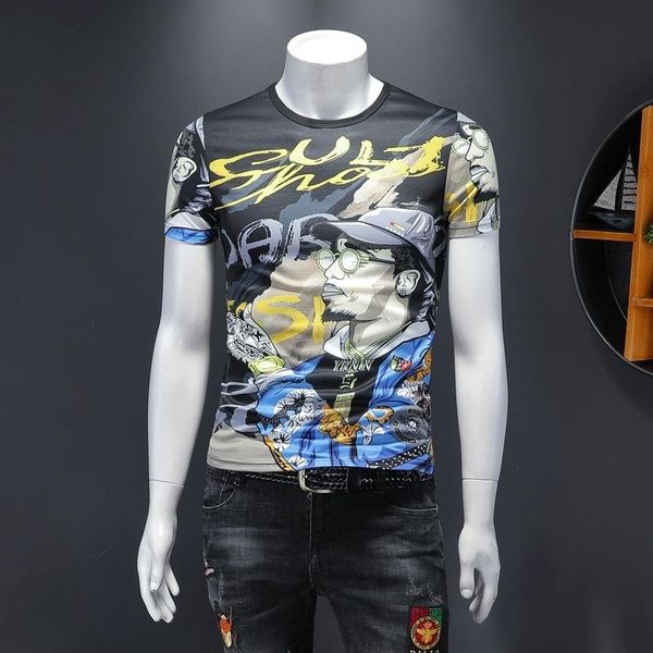 2020 новый летний мужчины tshirt o-образным вырезом характер печати мода slim с коротким рукавом футболки мужские конструктора вскользь mens, White;black
2020 новый летний мужчины tshirt o-образным вырезом характер печати мода slim с коротким рукавом футболки мужские конструктора вскользь mens, White;black
