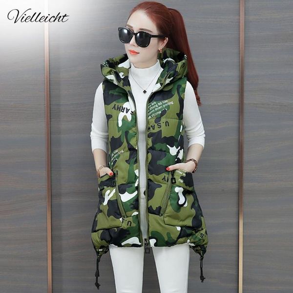 vielleicht 2020 new winter vest women casual autumn winter sleeveless waistcoat hooded long warm cotton padded vest jacket, Black;white
vielleicht 2020 new winter vest women casual autumn winter sleeveless waistcoat hooded long warm cotton padded vest jacket, Black;white