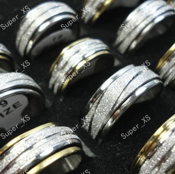 fashion never fade rotatable gold silver stainless steel rings for women and men whole jewelry bulk lots lr220 
fashion never fade rotatable gold silver stainless steel rings for women and men whole jewelry bulk lots lr220