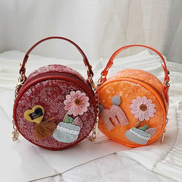 fashion pu sequins flowers children's messenger bag 2020 summer girl crossbody bag small round package female shoulder bags
fashion pu sequins flowers children's messenger bag 2020 summer girl crossbody bag small round package female shoulder bags