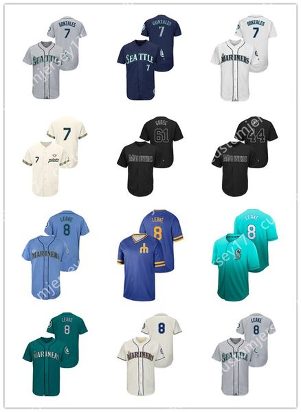 мужчины женщины молодежь сиэтл моряки 7 marco gonzales 8 mike лик # 00 игрок пользовательские джерси бейсбол джерси, Blue;black
мужчины женщины молодежь сиэтл моряки 7 marco gonzales 8 mike лик # 00 игрок пользовательские джерси бейсбол джерси, Blue;black