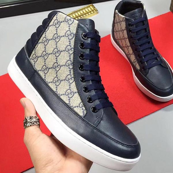 2021 drop ship men 's high sneaker luxury mens shoes fashion classic footwears lace -up sports vintage men shoes scarpe sportive d, Black
2021 drop ship men 's high sneaker luxury mens shoes fashion classic footwears lace -up sports vintage men shoes scarpe sportive d, Black