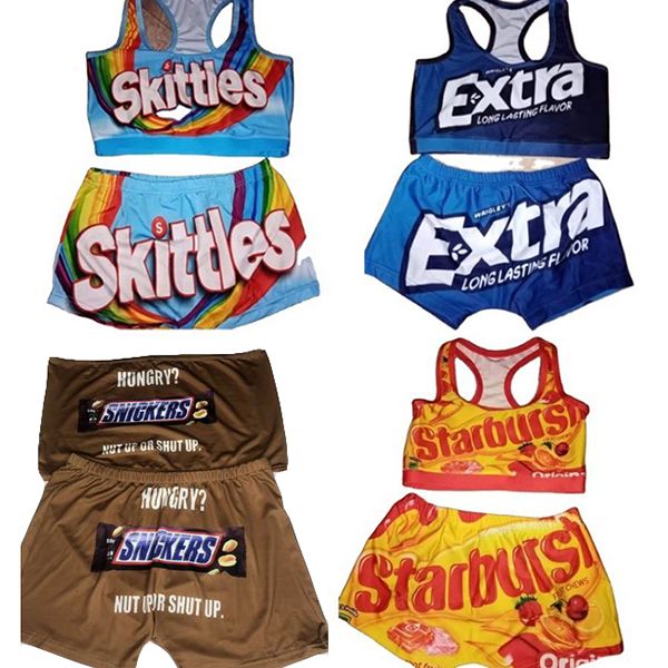 ladies yes daddy printed casual two piece set crop + shorts pants summer short tracksuit women bodycon sleepwear, Blue;red
ladies yes daddy printed casual two piece set crop + shorts pants summer short tracksuit women bodycon sleepwear, Blue;red