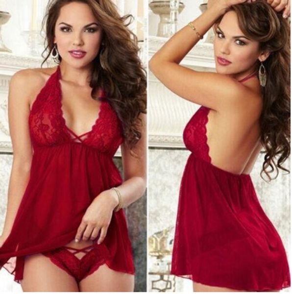 plus size women lingerie lace babydoll porno underwear dress transparent haltter erotic lingerie exotic costumes, Red;black
plus size women lingerie lace babydoll porno underwear dress transparent haltter erotic lingerie exotic costumes, Red;black