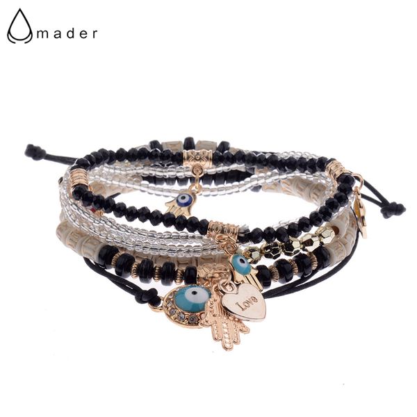 2020 new fashion bohemian style couple bracelet set 5pcs/lot summer charm bracelet jewelry for ladies evil eyes, Golden;silver
2020 new fashion bohemian style couple bracelet set 5pcs/lot summer charm bracelet jewelry for ladies evil eyes, Golden;silver