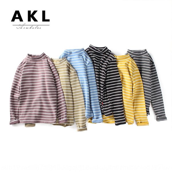 qiowb 2020 autumn and winter korean new clothing thickened long-sleeved t-shirt warm clothing children's children's boys' hig, Blue
qiowb 2020 autumn and winter korean new clothing thickened long-sleeved t-shirt warm clothing children's children's boys' hig, Blue