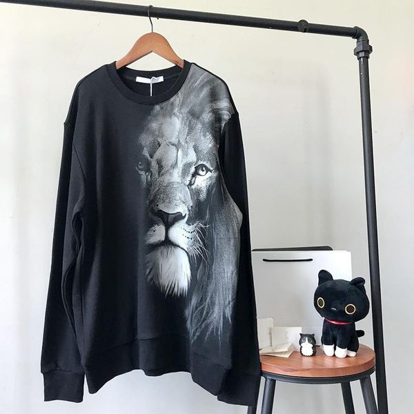 20ss france italy new fashion lion print flowers print cotton men women mens hoodies sweatshirts, Black
20ss france italy new fashion lion print flowers print cotton men women mens hoodies sweatshirts, Black