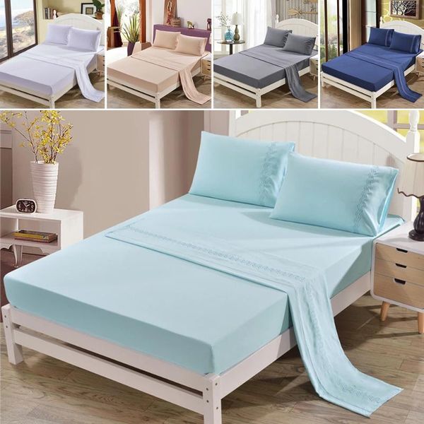 bedding sets 4pcs solid color home set 
bedding sets 4pcs solid color home set