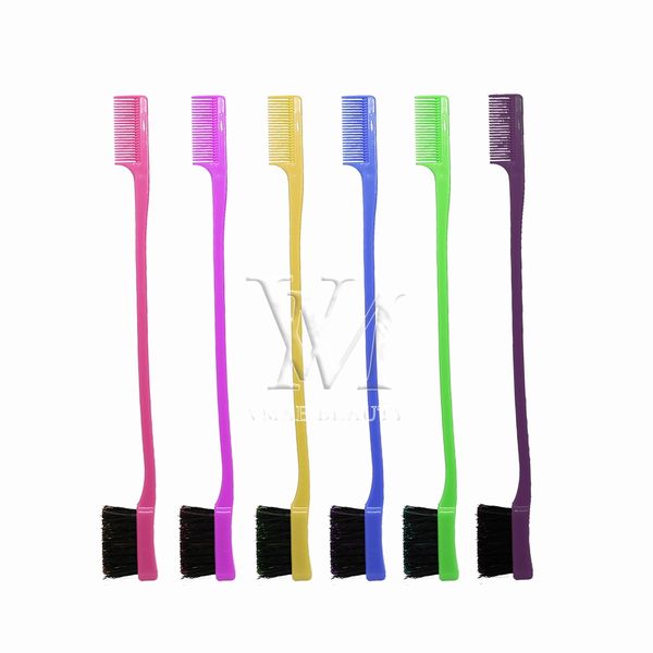 eyebrow brush beauty double sided edge control hair comb hair styling hair brush salon comb dhl free
eyebrow brush beauty double sided edge control hair comb hair styling hair brush salon comb dhl free