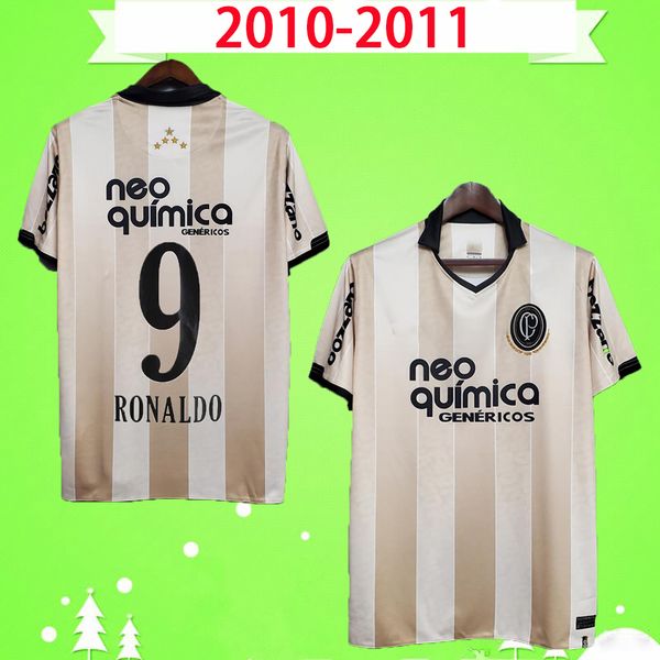 2010 2011 corinthian paulista soccer jersey 10/11 home #9 ronaldo classic football shirt vintage golden uniform, Black;yellow
2010 2011 corinthian paulista soccer jersey 10/11 home #9 ronaldo classic football shirt vintage golden uniform, Black;yellow
