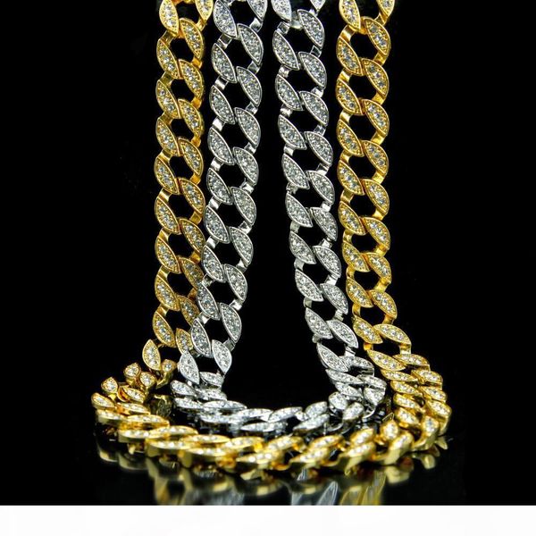 new arrival miami cuban link chain gold plated fully iced out hip hop bling 2016 promotion chain kka1546, Silver
new arrival miami cuban link chain gold plated fully iced out hip hop bling 2016 promotion chain kka1546, Silver