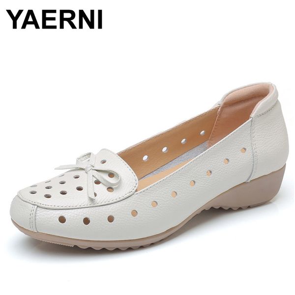 yaerni breathable genuine leather summer shoes woman 2020 flat low heel bowknot hollow out leather slip on shoes for women soft, Black
yaerni breathable genuine leather summer shoes woman 2020 flat low heel bowknot hollow out leather slip on shoes for women soft, Black