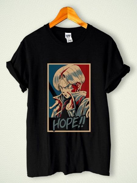 new trunks hope poster cartoon casual t-shirt s,m,,xl,2xl,3xl2020 fashion brand men's short sleeve tee shirts, White;black
new trunks hope poster cartoon casual t-shirt s,m,,xl,2xl,3xl2020 fashion brand men's short sleeve tee shirts, White;black