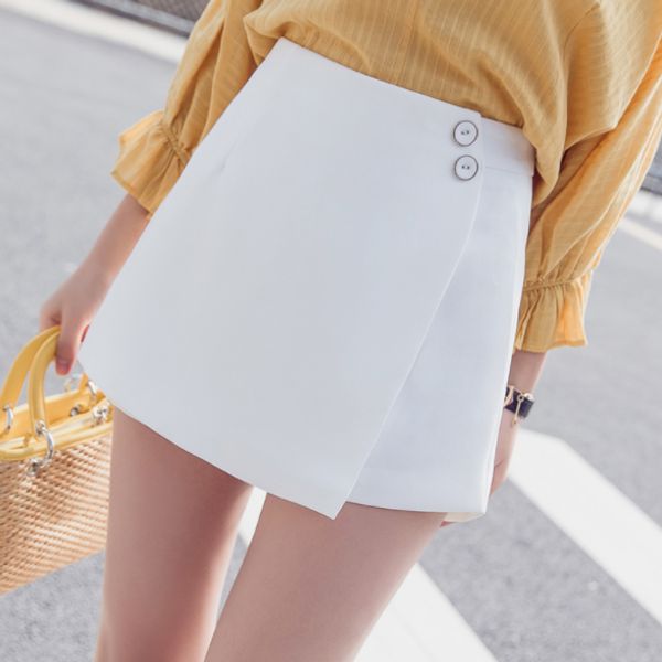autumn summer women girl irregular shorts wide leg slim skirts shorts bottoms high waist s-2xl ladies work wear aq821, White;black
autumn summer women girl irregular shorts wide leg slim skirts shorts bottoms high waist s-2xl ladies work wear aq821, White;black