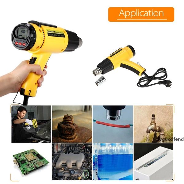 digital electric air gun temperature-controlled heat guns lcd shrink wrap blower soldering welding tools with nozzle 
digital electric air gun temperature-controlled heat guns lcd shrink wrap blower soldering welding tools with nozzle