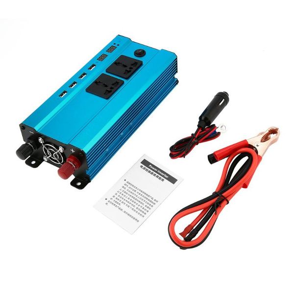professional 4000w power inverter dc to ac home fan cooling car converter for household appliances 4 usb power ports
professional 4000w power inverter dc to ac home fan cooling car converter for household appliances 4 usb power ports