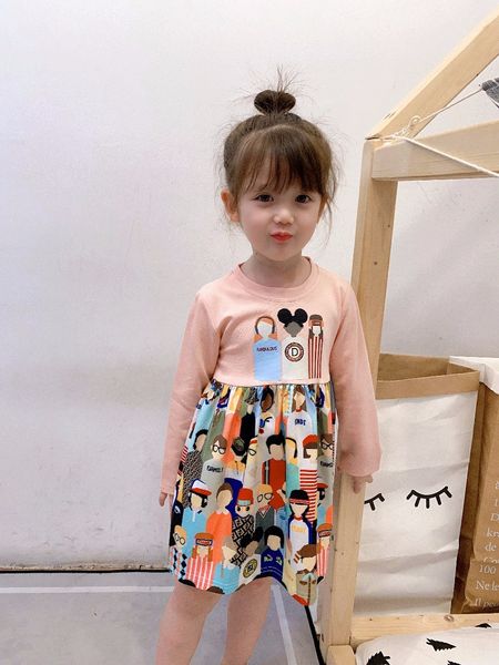 girls autumn dress children designer print dress 2020 new fashion style kids long sleeve clothing child casual dresses 2020 pleated dresses, Red;yellow
girls autumn dress children designer print dress 2020 new fashion style kids long sleeve clothing child casual dresses 2020 pleated dresses, Red;yellow
