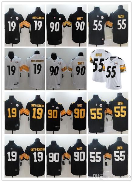 men women youth pittsburgh steelers 19 juju smith-schuster 90 t.j. watt 7 ben roethlisberger 55 devin bush custom football jerseys, Black;red
men women youth pittsburgh steelers 19 juju smith-schuster 90 t.j. watt 7 ben roethlisberger 55 devin bush custom football jerseys, Black;red