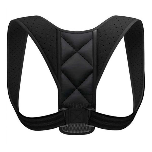 adjustable posture corrector belt clavicle spine men woemen workplace outdoor upper back shoulder lumbar posture correction, Black;blue
adjustable posture corrector belt clavicle spine men woemen workplace outdoor upper back shoulder lumbar posture correction, Black;blue