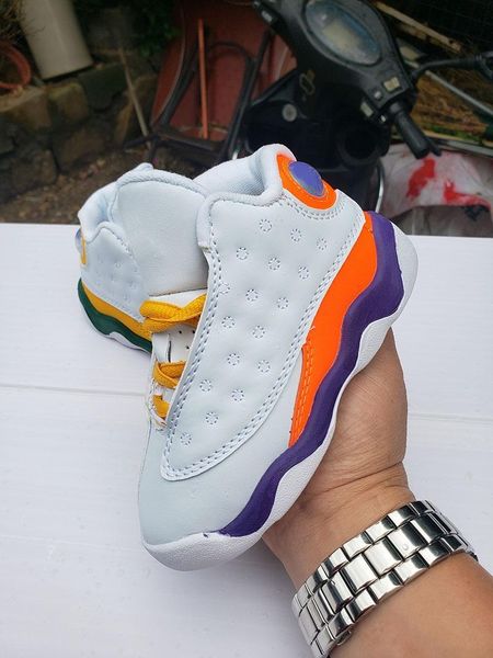 13s children baby toddlers basketball shoes 13 gs playground white black court purple orange infant kids designer sports sneaker
13s children baby toddlers basketball shoes 13 gs playground white black court purple orange infant kids designer sports sneaker