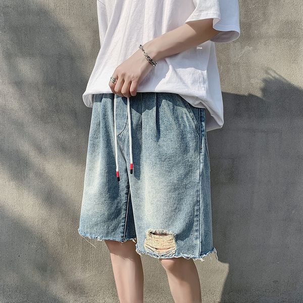 perth denim shorts men's 2020 summer new loose nine nine shorts ankle-length straight cropped pants youth fashion korean style pants, Blue
perth denim shorts men's 2020 summer new loose nine nine shorts ankle-length straight cropped pants youth fashion korean style pants, Blue