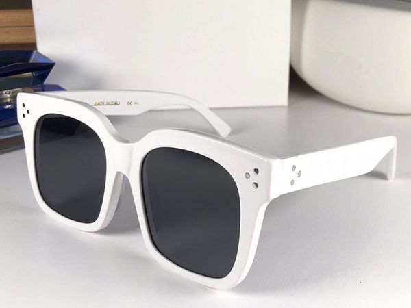 luxury fashion women designer sunglasses 41076 charming square frame trend luxury glasses uv400 simple eyewear with case, White;black
luxury fashion women designer sunglasses 41076 charming square frame trend luxury glasses uv400 simple eyewear with case, White;black