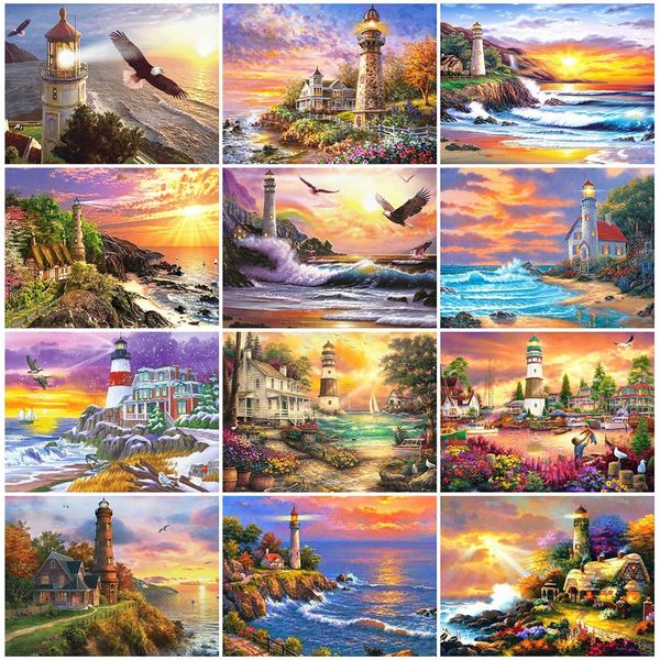 huacan diy diamond painting lighthouse living room wall decoration mosaic landscape wall stickers diamond art
huacan diy diamond painting lighthouse living room wall decoration mosaic landscape wall stickers diamond art