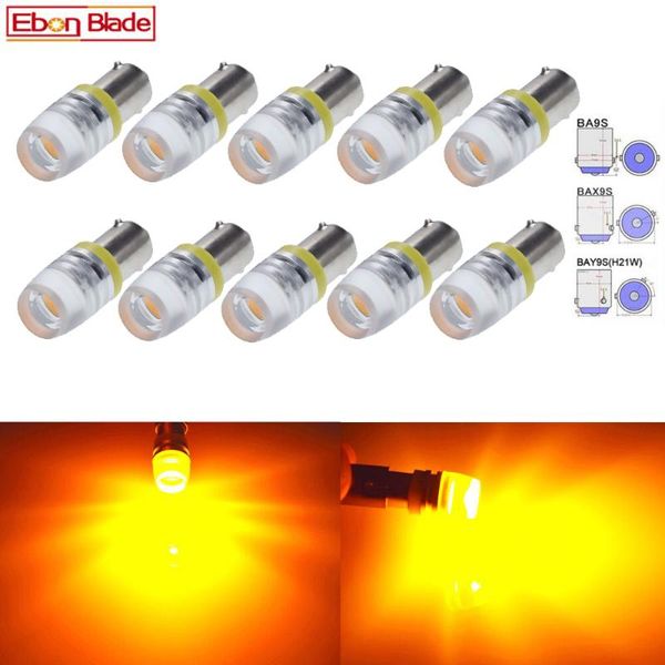 10pcs ba9s t11 t4w bax9s h6w bay9s h21w car led lights bulbs cob amber yelow orange light bulb lamp auto styling 6v 12v 24v dc
10pcs ba9s t11 t4w bax9s h6w bay9s h21w car led lights bulbs cob amber yelow orange light bulb lamp auto styling 6v 12v 24v dc