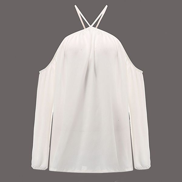 halter women chiffon blouse 2020 off shoulder spring casual long sleeve solid club party blusas plus size top, White
halter women chiffon blouse 2020 off shoulder spring casual long sleeve solid club party blusas plus size top, White