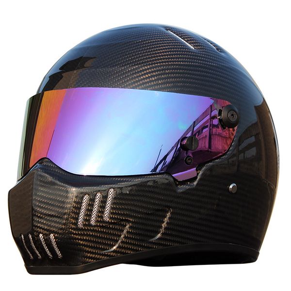 carbon fiber vintage moto motorcycle helmet men locomotive racing car karting full face helmet dot rainbow visor xs-xxl
carbon fiber vintage moto motorcycle helmet men locomotive racing car karting full face helmet dot rainbow visor xs-xxl