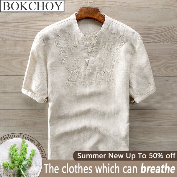men's casual shirts linen embroidered shirt plate buckle suitable breathable hedging clothing 2021, White;black
men's casual shirts linen embroidered shirt plate buckle suitable breathable hedging clothing 2021, White;black