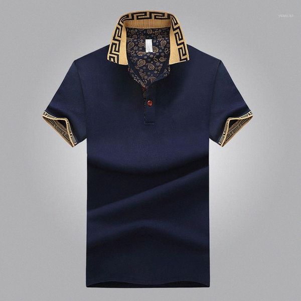 shirt luxury design male summer turn-down collar short sleeves cotton shirt men 7lfl#, White;black
shirt luxury design male summer turn-down collar short sleeves cotton shirt men 7lfl#, White;black