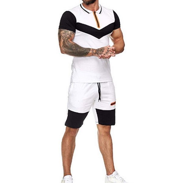 laamei mens short sets summer casual clothing 2 piece set colorblock track suits 2020 male t shirt+shorts cotton tracksuits, Gray
laamei mens short sets summer casual clothing 2 piece set colorblock track suits 2020 male t shirt+shorts cotton tracksuits, Gray