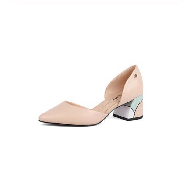 comfortable square heel pumps genuine leather slip-on shoes fashion shallow special women's pumps, Black
comfortable square heel pumps genuine leather slip-on shoes fashion shallow special women's pumps, Black