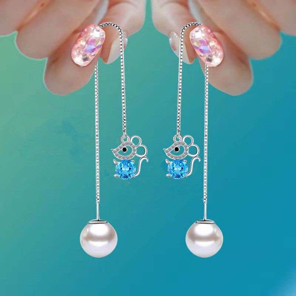 fashion jewelry designer hook earrings sterling sliver pink/blue/white cz stud earrings for women jewelry pearl dangle long earrings, Golden;silver
fashion jewelry designer hook earrings sterling sliver pink/blue/white cz stud earrings for women jewelry pearl dangle long earrings, Golden;silver