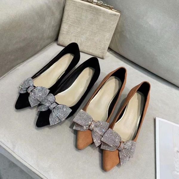 shallow fairy middle heel imported rhinestone bow leather pointed single shoe lady mary jane shoes, Black
shallow fairy middle heel imported rhinestone bow leather pointed single shoe lady mary jane shoes, Black