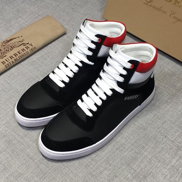 fashion classic men 's luxury boots sports breathable shoes high lace -up plus size sneakers men shoes zapatos de hom, Black
fashion classic men 's luxury boots sports breathable shoes high lace -up plus size sneakers men shoes zapatos de hom, Black