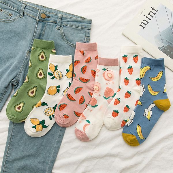 summer 2020 new women's cotton korean fashion medium medium fruit women's middle tube short socks fruit socks strawberry, Pink;yellow
summer 2020 new women's cotton korean fashion medium medium fruit women's middle tube short socks fruit socks strawberry, Pink;yellow