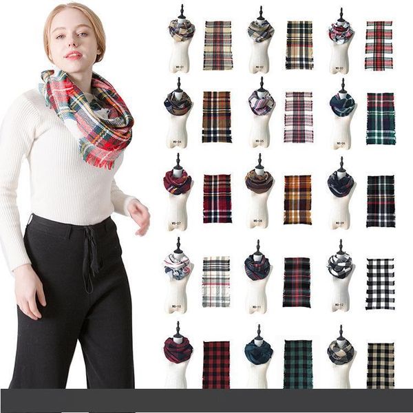 Designer Scarf 2019 Colour-colored plaid neck Autumn Winter cashmere Ladies Deluxe Gift
Designer Scarf 2019 Colour-colored plaid neck Autumn Winter cashmere Ladies Deluxe Gift