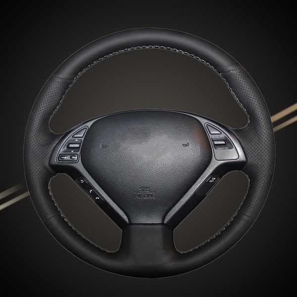 car braid on the steering wheel cover for infiniti g g25 g35 g37 ex ex35 ex37 q q40 q60 qx50 (us) 2014-2020 diy auto car-styling
car braid on the steering wheel cover for infiniti g g25 g35 g37 ex ex35 ex37 q q40 q60 qx50 (us) 2014-2020 diy auto car-styling