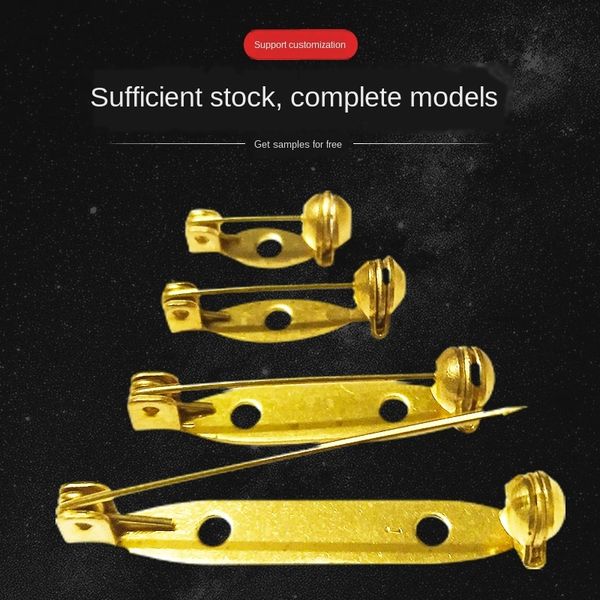 clothes safety dual-purpose brooch accessory pin pin with lock head accessories, Silver
clothes safety dual-purpose brooch accessory pin pin with lock head accessories, Silver
