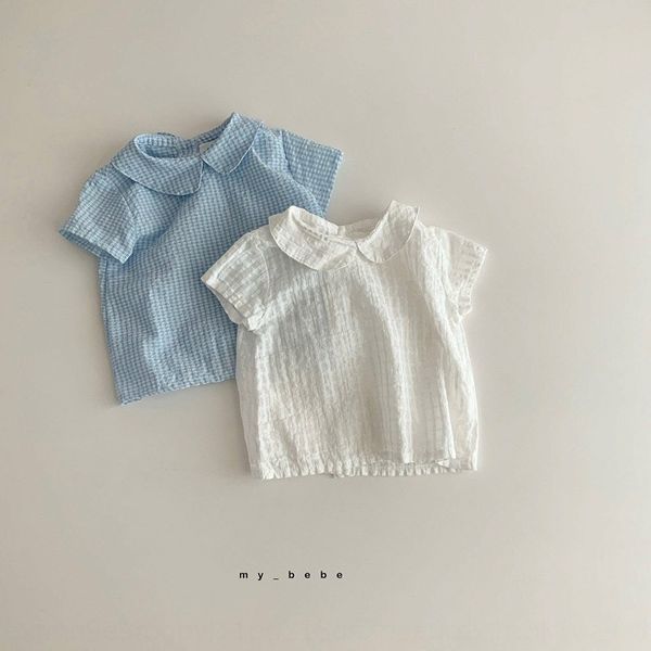 korean children's clothing infant baby small lapel short sleeve children's clothing shirt shirt top, White;black
korean children's clothing infant baby small lapel short sleeve children's clothing shirt shirt top, White;black