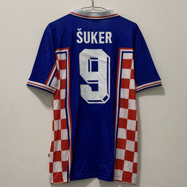 soccer jerseys retro 1998 suker boban away thailand classic finals foot socks futbol shirt kits men maillots de football jersey, Black;yellow
soccer jerseys retro 1998 suker boban away thailand classic finals foot socks futbol shirt kits men maillots de football jersey, Black;yellow