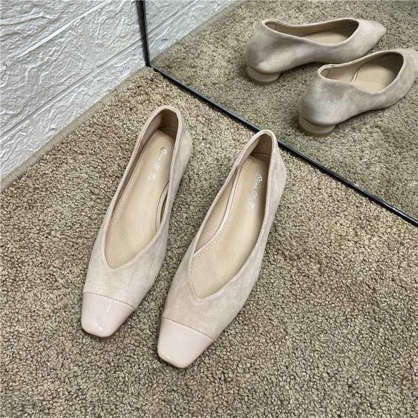 deat 2020 new autumn fashion casual solid color shallow suede stitching leather super soft single shoes women se671, Black
deat 2020 new autumn fashion casual solid color shallow suede stitching leather super soft single shoes women se671, Black