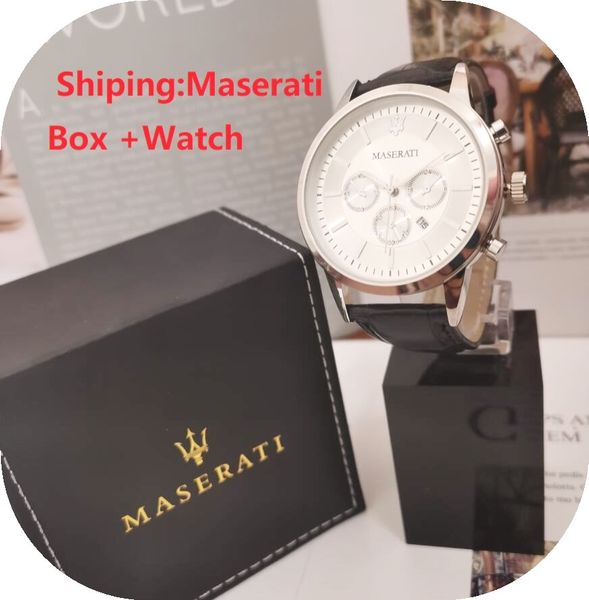 men's designer watch brand luxury quartz movement business leather wristwatch with original box, Slivery;brown
men's designer watch brand luxury quartz movement business leather wristwatch with original box, Slivery;brown