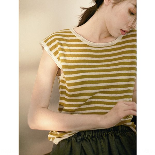 gjcp store linen cotton thin breathable striped 2020 summer loose short sleeve knitted vest t-shirt vest t-shirt, Camo
gjcp store linen cotton thin breathable striped 2020 summer loose short sleeve knitted vest t-shirt vest t-shirt, Camo