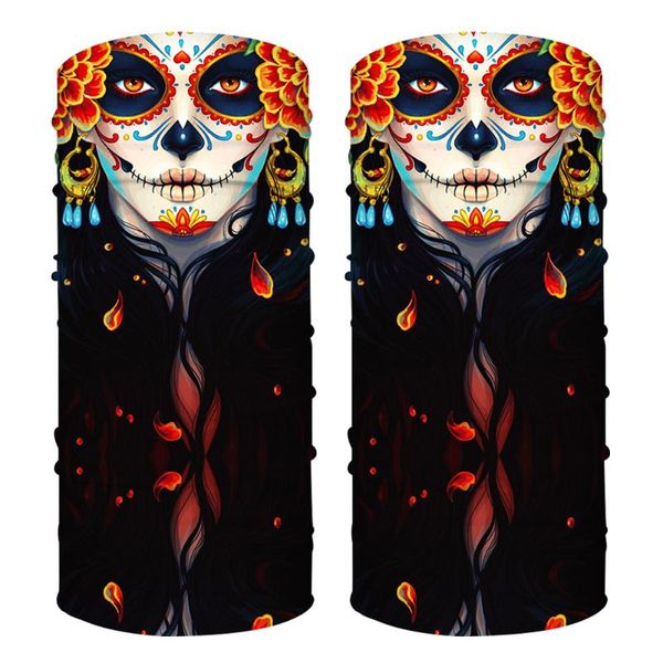 2pcs bandana outdoor sports face cover headbands multifunctional motorcycle cycling neck gaiter uv protection halloween party, Black
2pcs bandana outdoor sports face cover headbands multifunctional motorcycle cycling neck gaiter uv protection halloween party, Black