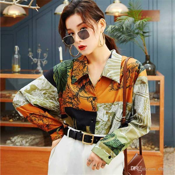 2020 summer spring new blouse women vintage long sleeve print shirts fashion loose plus size women blouse streetwear d3387, White
2020 summer spring new blouse women vintage long sleeve print shirts fashion loose plus size women blouse streetwear d3387, White