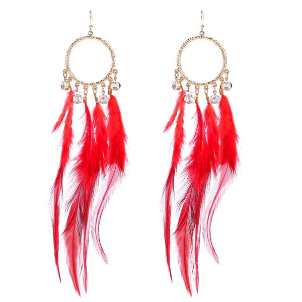 eh7460 exaggerated alloy feather multilayer tassel woven earrings women's fashion autumn style, Golden
eh7460 exaggerated alloy feather multilayer tassel woven earrings women's fashion autumn style, Golden