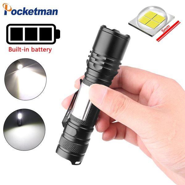 flashlights torches portable xhp50 led zoom pen light camping cob work lamp with side usb rechargeable battery
flashlights torches portable xhp50 led zoom pen light camping cob work lamp with side usb rechargeable battery